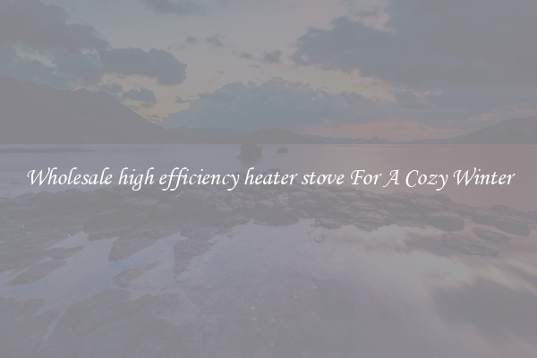 Wholesale high efficiency heater stove For A Cozy Winter