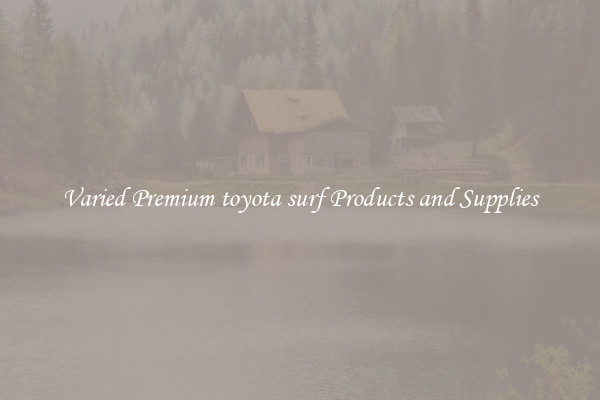 Varied Premium toyota surf Products and Supplies