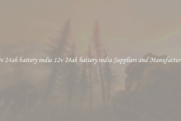 12v 24ah battery india 12v 24ah battery india Suppliers and Manufacturers